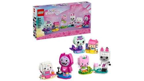 LEGO Gabby's Dollhouse Gabbys klossbyggda kattvänner 11215, bild 3