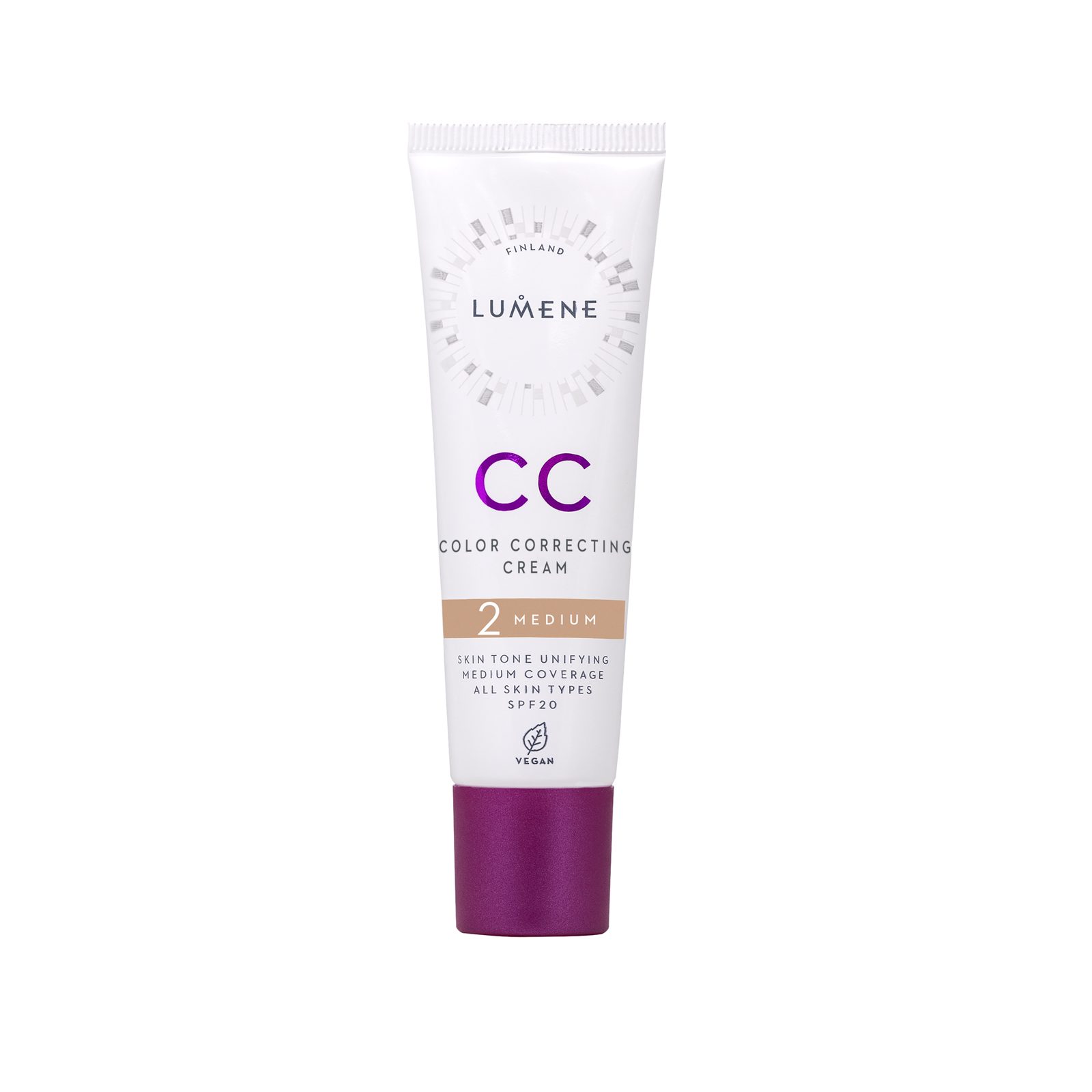 Lumene CC Color Correcting Cream SPF20 2 Medium