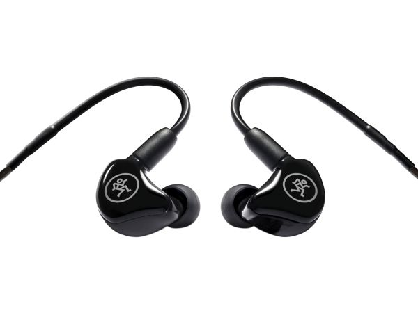 Mackie MP 120 in-ear-hörlurar med kabel, svarta