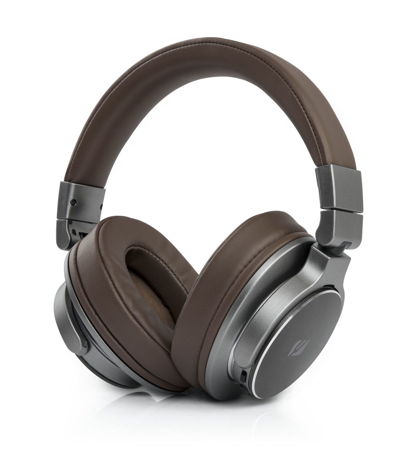 Muse M-278 BT, Trådlös, 20 - 20000 Hz, 240 g, Headset, Brun, Sølv