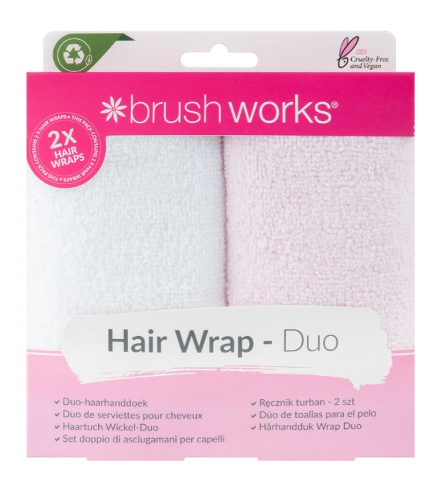 Brushworks Hair Wrap Duo