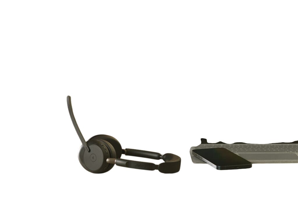 Jabra Evolve3 65 trådlöst on-ear-headset (MS Link 390a), bild 3