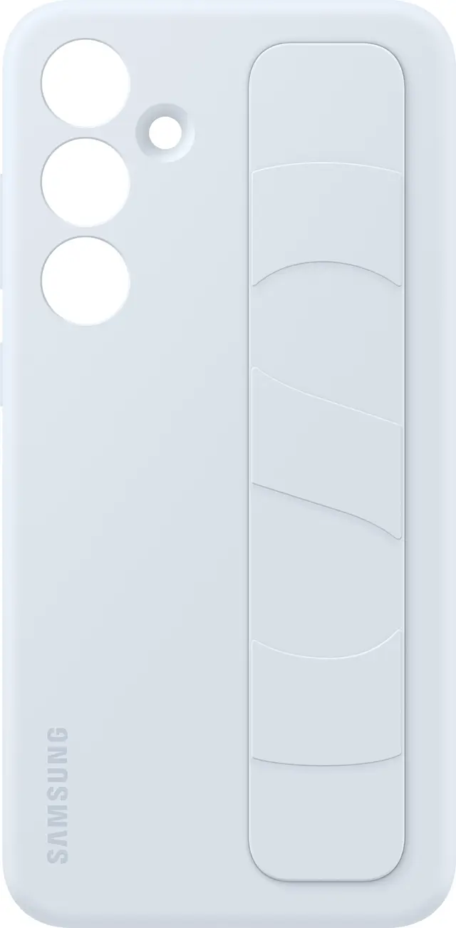Samsung Galaxy S24 Plus Standing Grip fodral (blått)