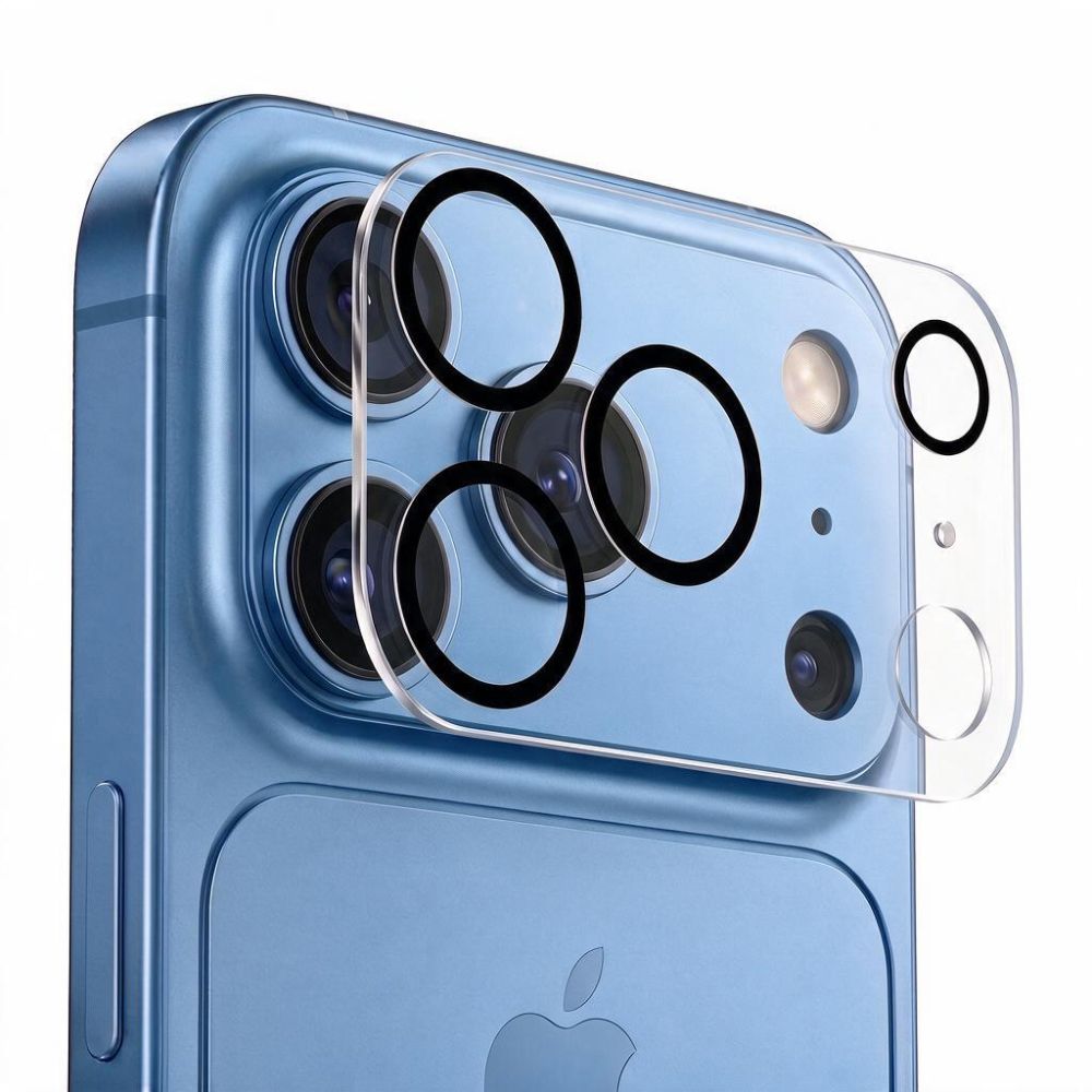 Tech-Protect Cam Fit+ kameraskydd för iPhone 18 Pro – genomskinligt, bild 3