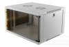 Deltaco 19"-skåp - 6U - 540x450mm - Stående eller väggmonterat - Glasdörr, bild 2