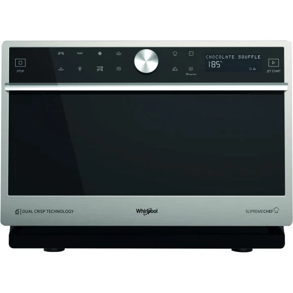 Whirlpool MWSC 9133 SX mikrovågsugn med grill och varmluft