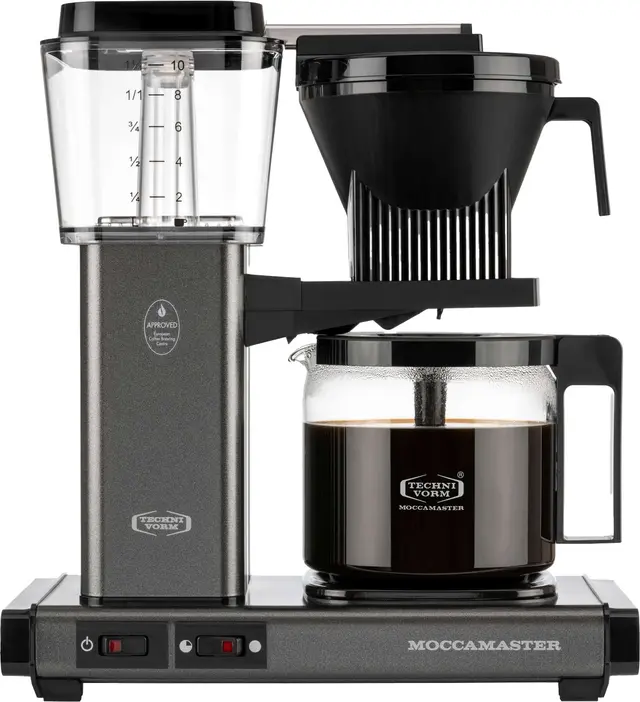 Moccamaster Automatic kaffebryggare, Stone Grey