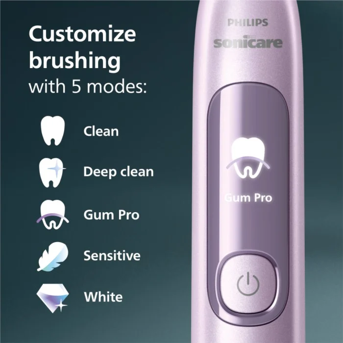 Philips Sonicare Advanced Clean eltandborste HX3792/12 (rosa), bild 4
