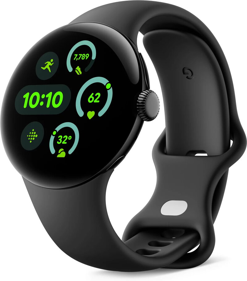 Google Pixel Watch 3 (41mm) LTE - Obsidian, bild 4