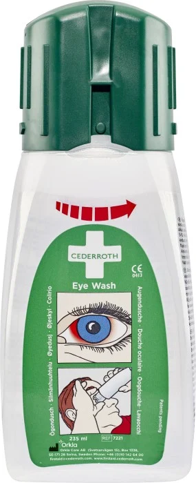 Cederroth Ögondusch Fickmodell NaCl 0,9%, 235 ml