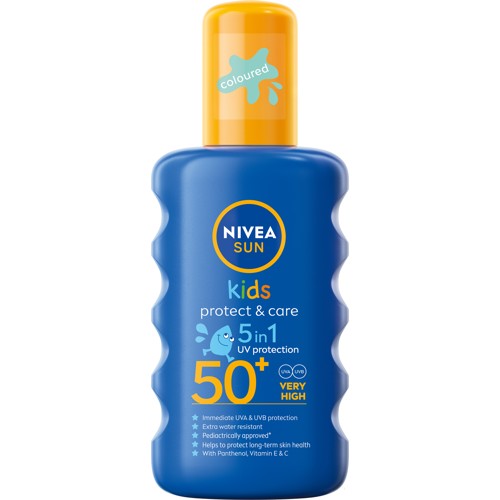 NIVEA Protect & Care Kids Sun Spray SPF50+ 200 ml, bild 4