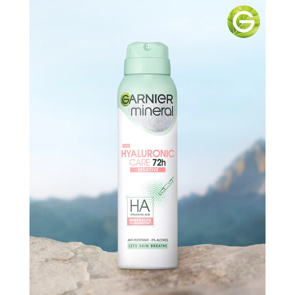 Garnier Mineral Hyaluronic Care Spray Deo 150 ml, bild 3