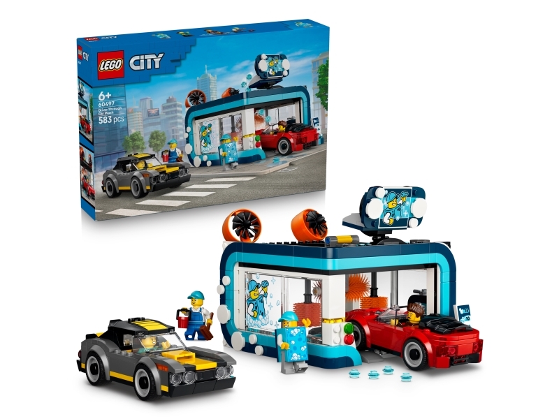 LEGO City Automatisk biltvätt 60497, bild 4