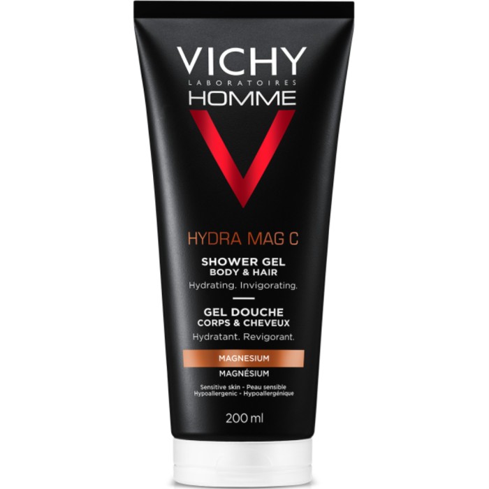 VICHY Homme Hydra Mag-C Shower Gel 200 ml, bild 3