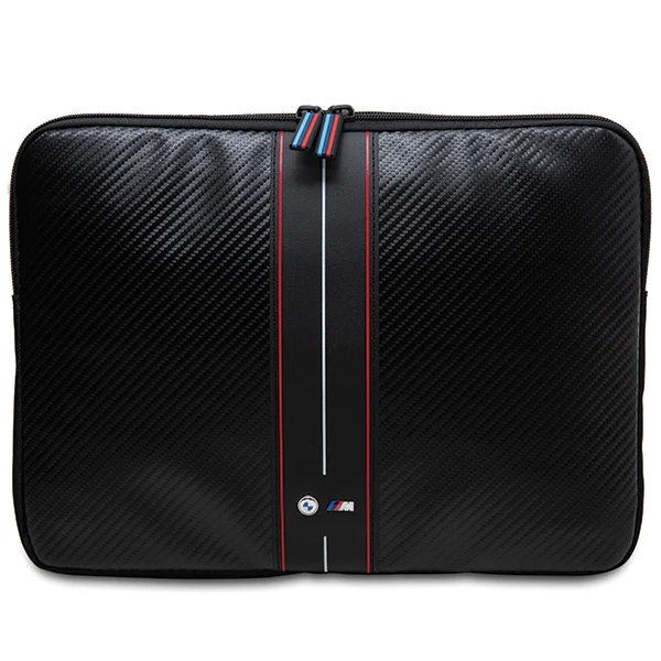 BMW Carbon & Red Stripe fodral för en 14" bärbar dator - svart