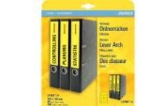 Avery L4765 - Gul - 38 x 192 mm 140 stk (20 ark x 7) etiketter för filmappar