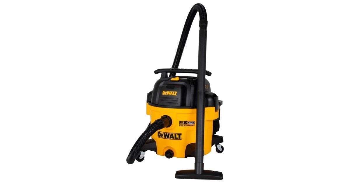 DeWalt DXV34P-QT grovdammsugare 34 L 960 W 18 kPa, gul/svart
