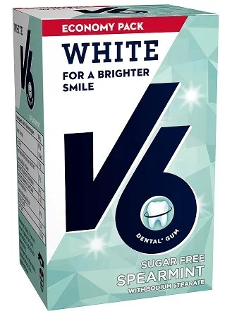 V6 White Spearmint, 72 g