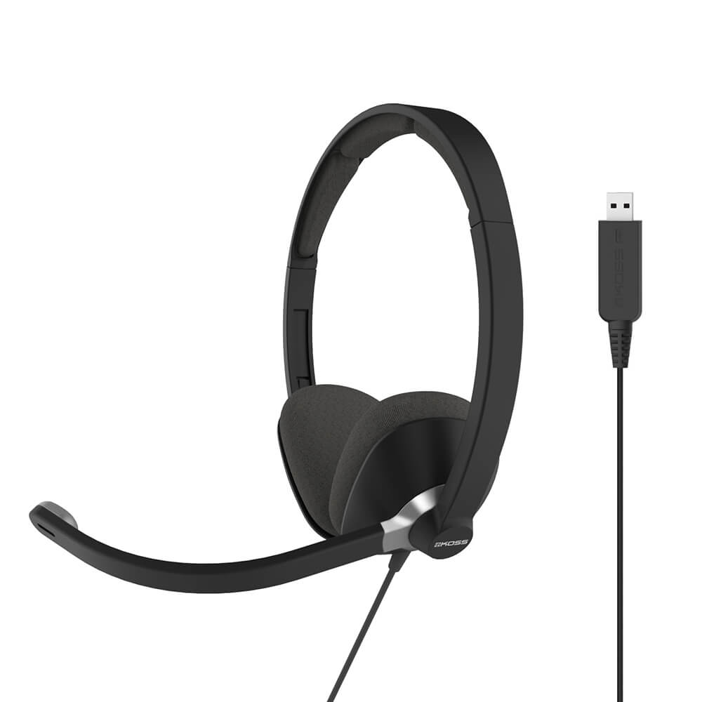 Koss CS300 On-Ear, USB - Svart, bild 3