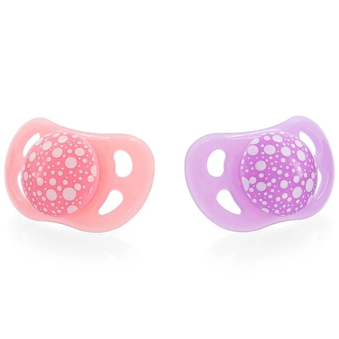 Twistshake Nappar 0-6m Pastel Light Pink Lavendel 2 st