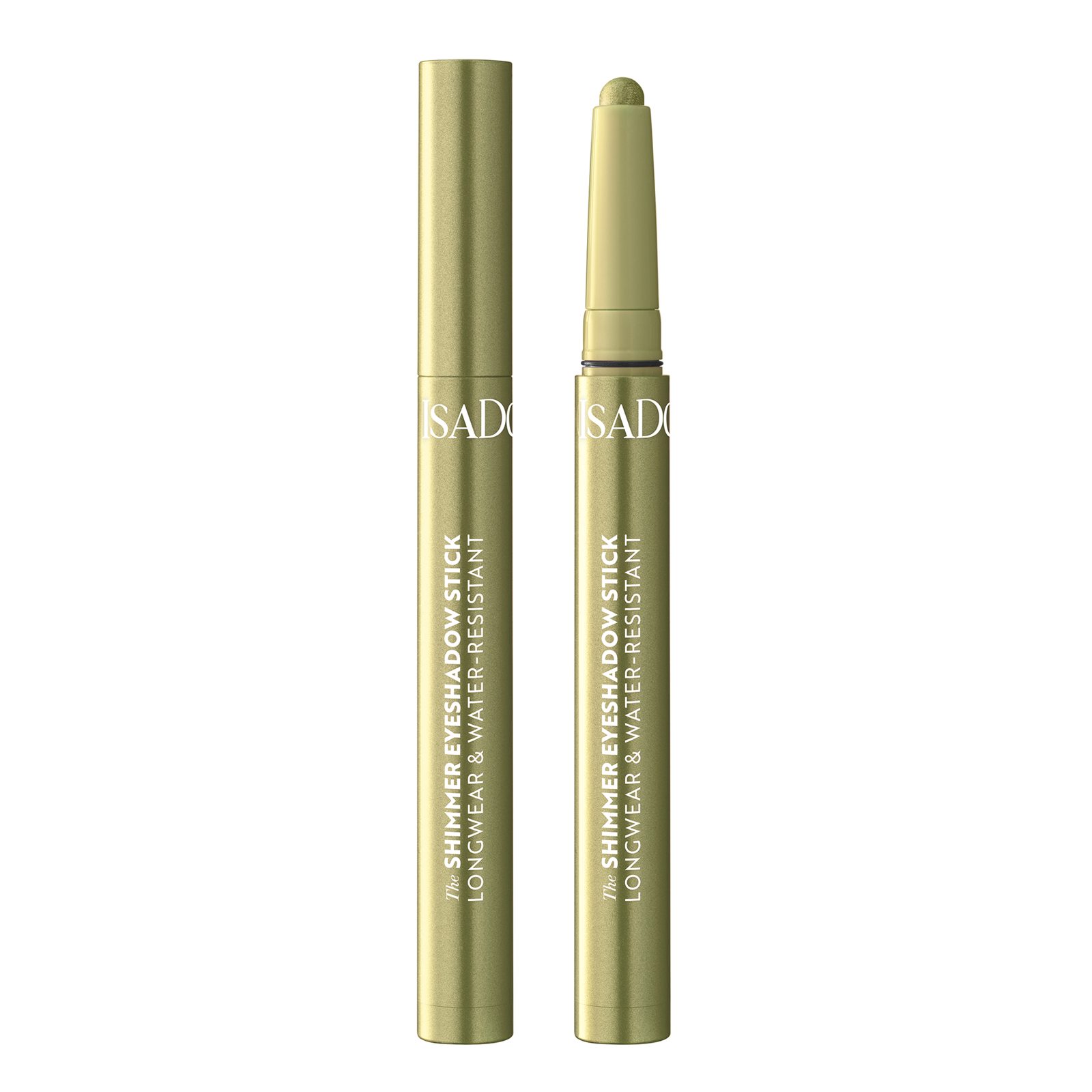 IsaDora The Shimmer Eyeshadow Stick Longwear & Water-Resistant 45 Green Shimmer 45 Green Shimmer