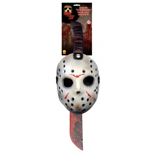 Rubies - Jason mask and machete (8785)