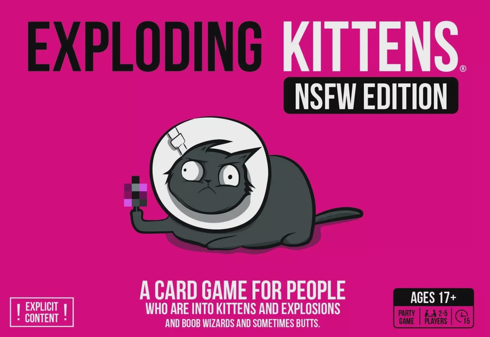 Exploding Kittens NSFW Edition Pink (Nordic), bild 2