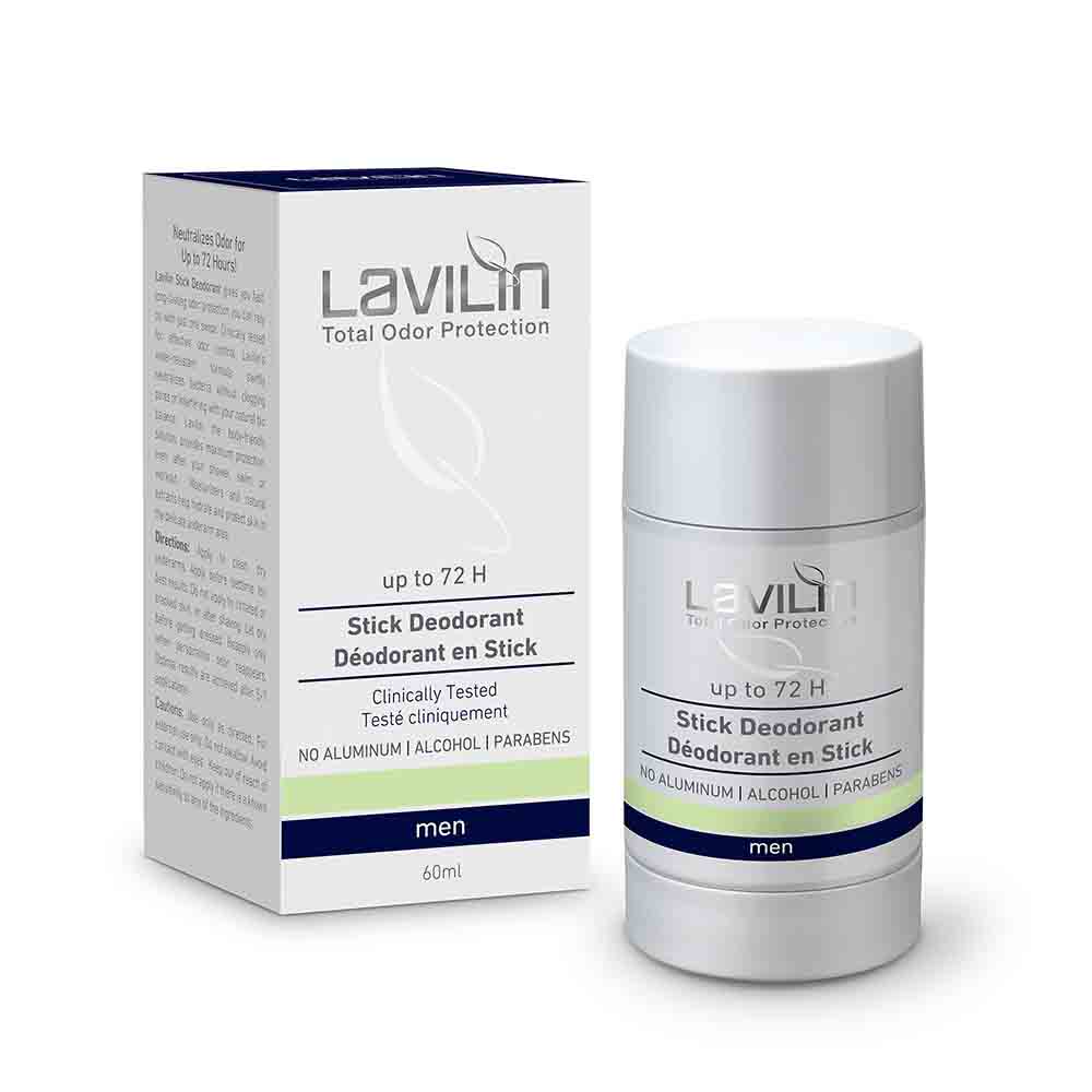 Lavilin Stick Deodorant 72h Men Probiotic 60 ml