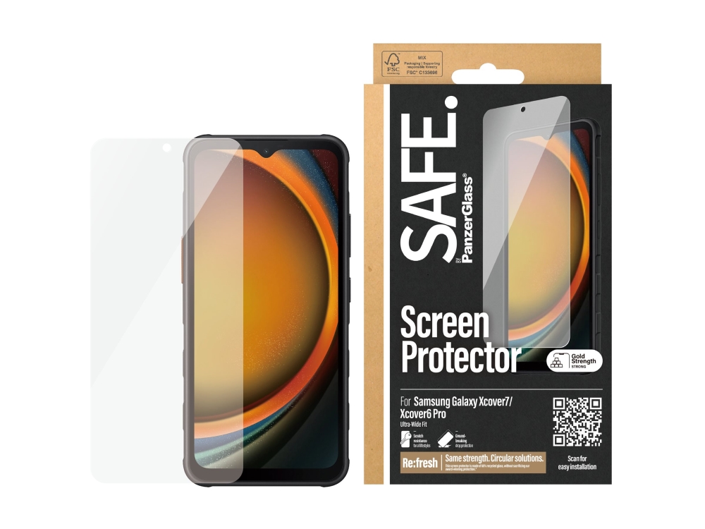 PanzerGlass SAFE - skärmskydd - Galaxy XCover 7/Xcover 6 Pro, bild 2