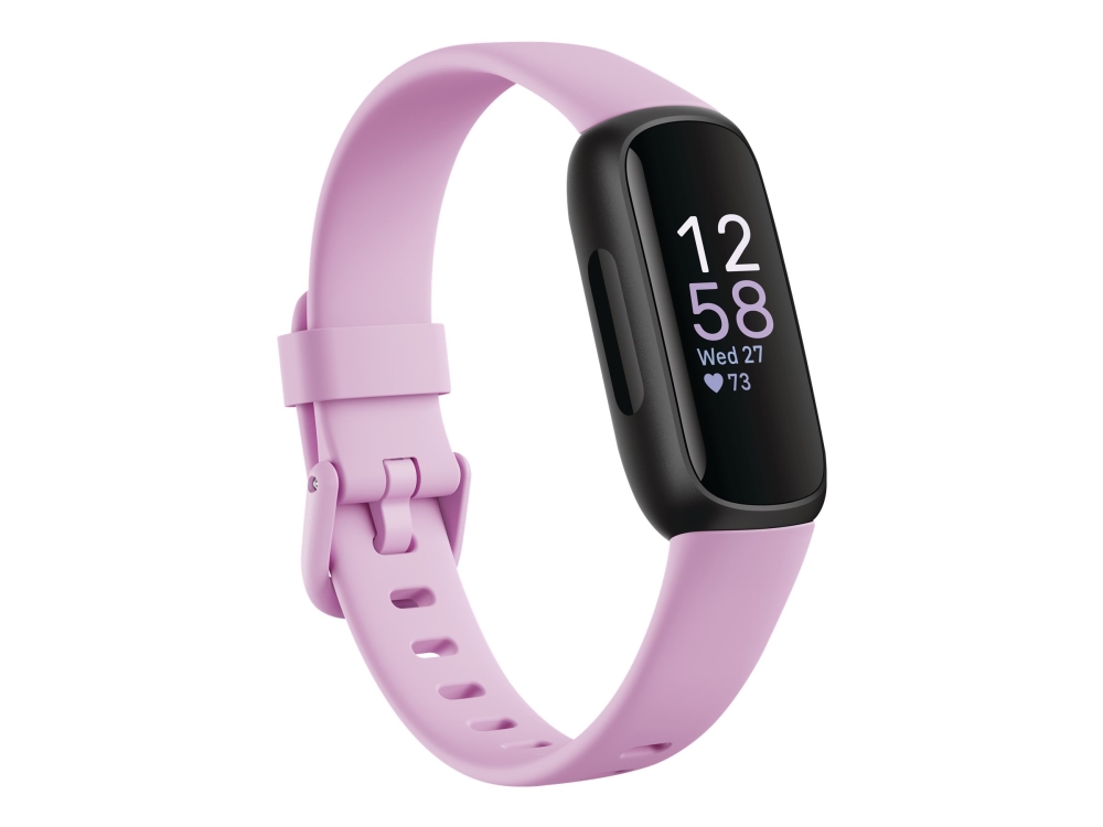 Fitbit Inspire 3 aktivitetsarmband (svart/lila)