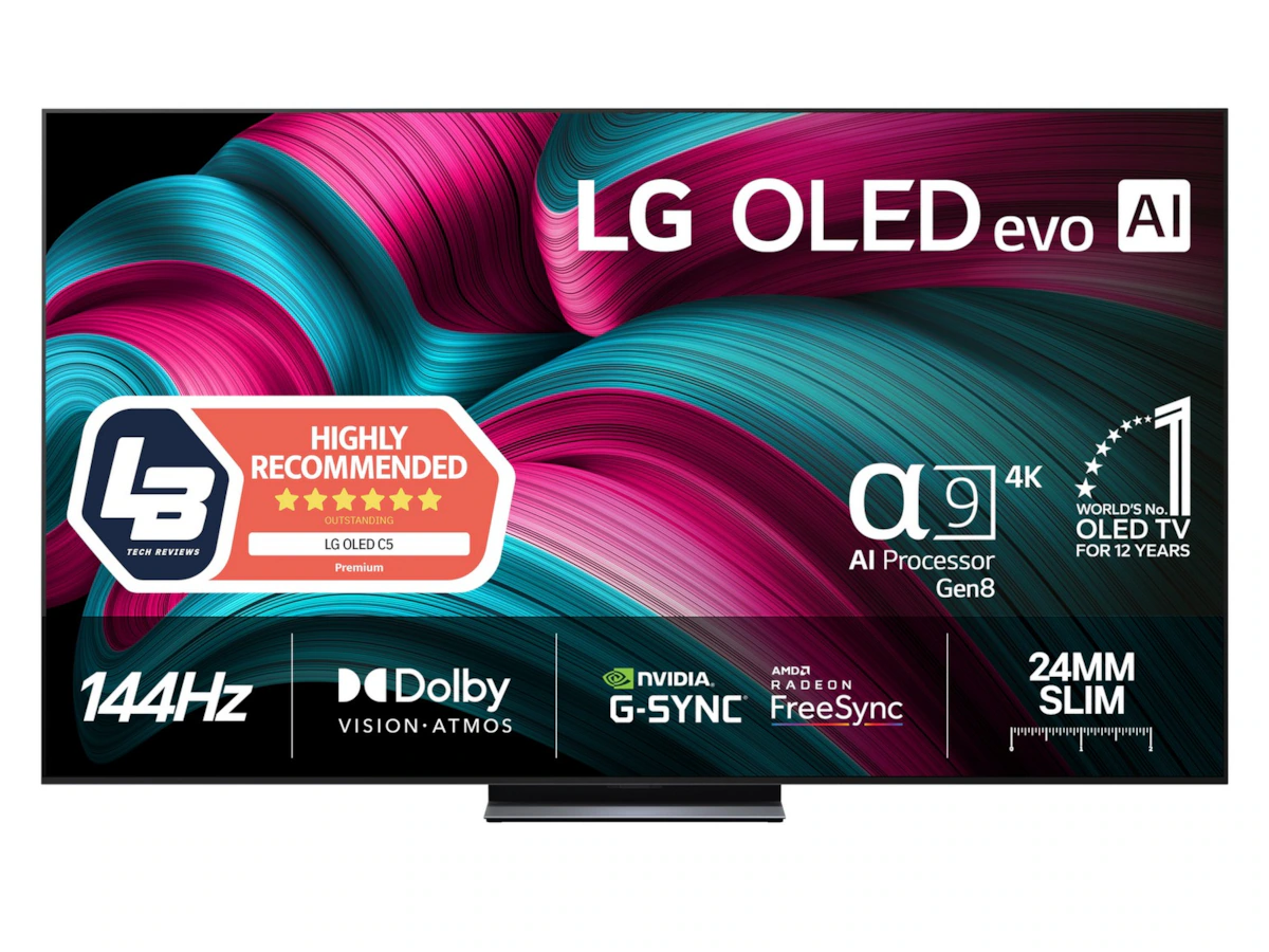 LG 83" OLED evo C5 4K TV 2025 OLED83C54LA, bild 3