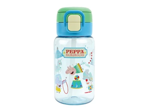 Nuby - Peppa Pig 2-in-1 Bottle - Blue - 550 ml, bild 2