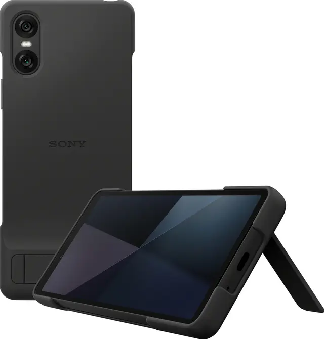 Sony Xperia 10 VI bakre fodral (svart)