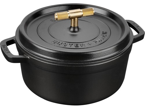 Staub - Buster + Punch Cocotte - Black - 24 cm, bild 2