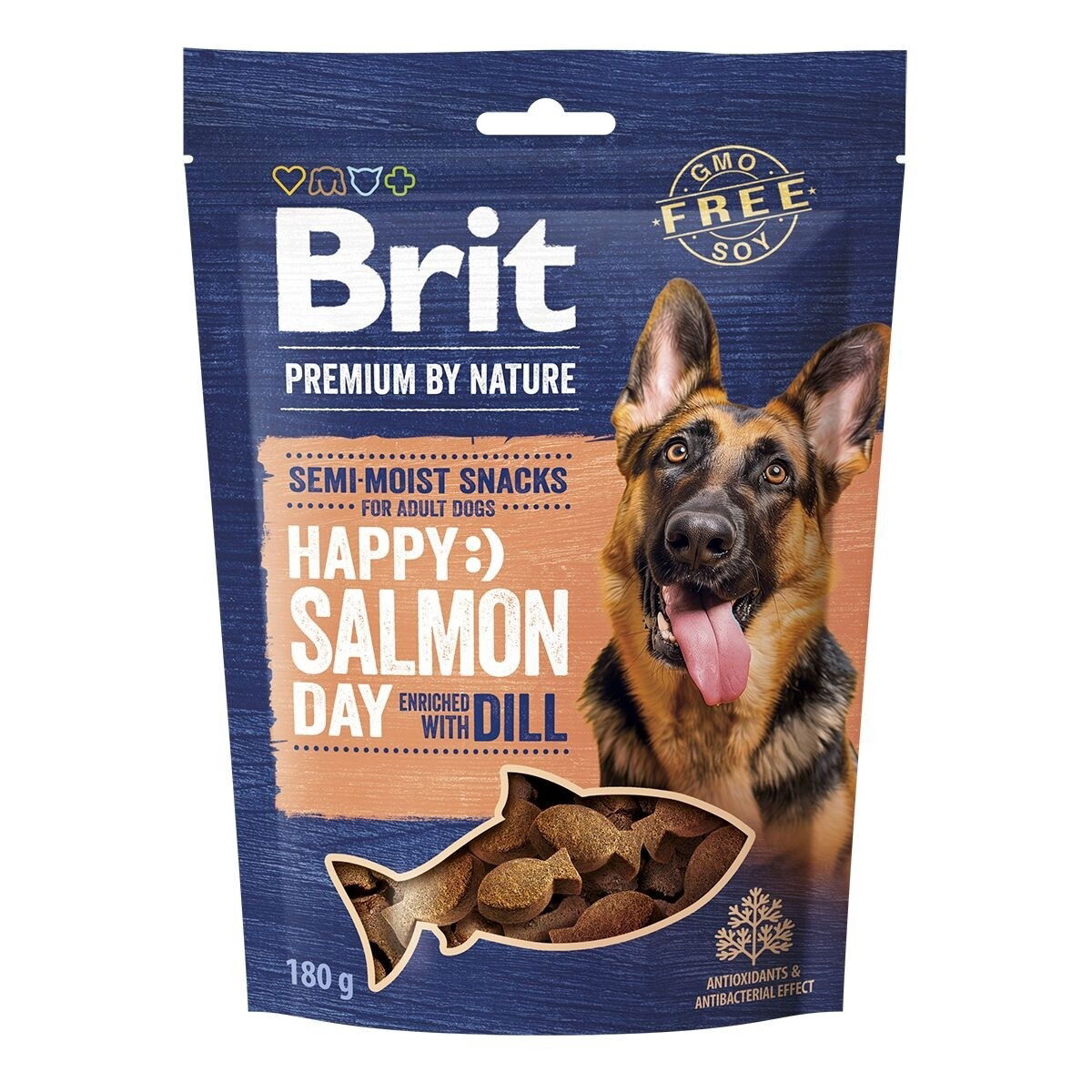 Brit Premium by Nature Hundgodis Lax & Dill 180 g