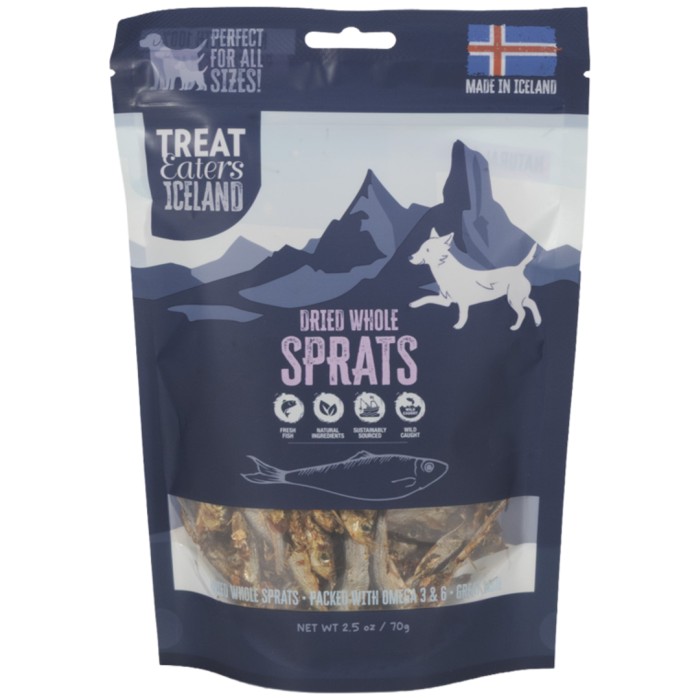 Treateaters Iceland Dried Whole Spratz 70 g