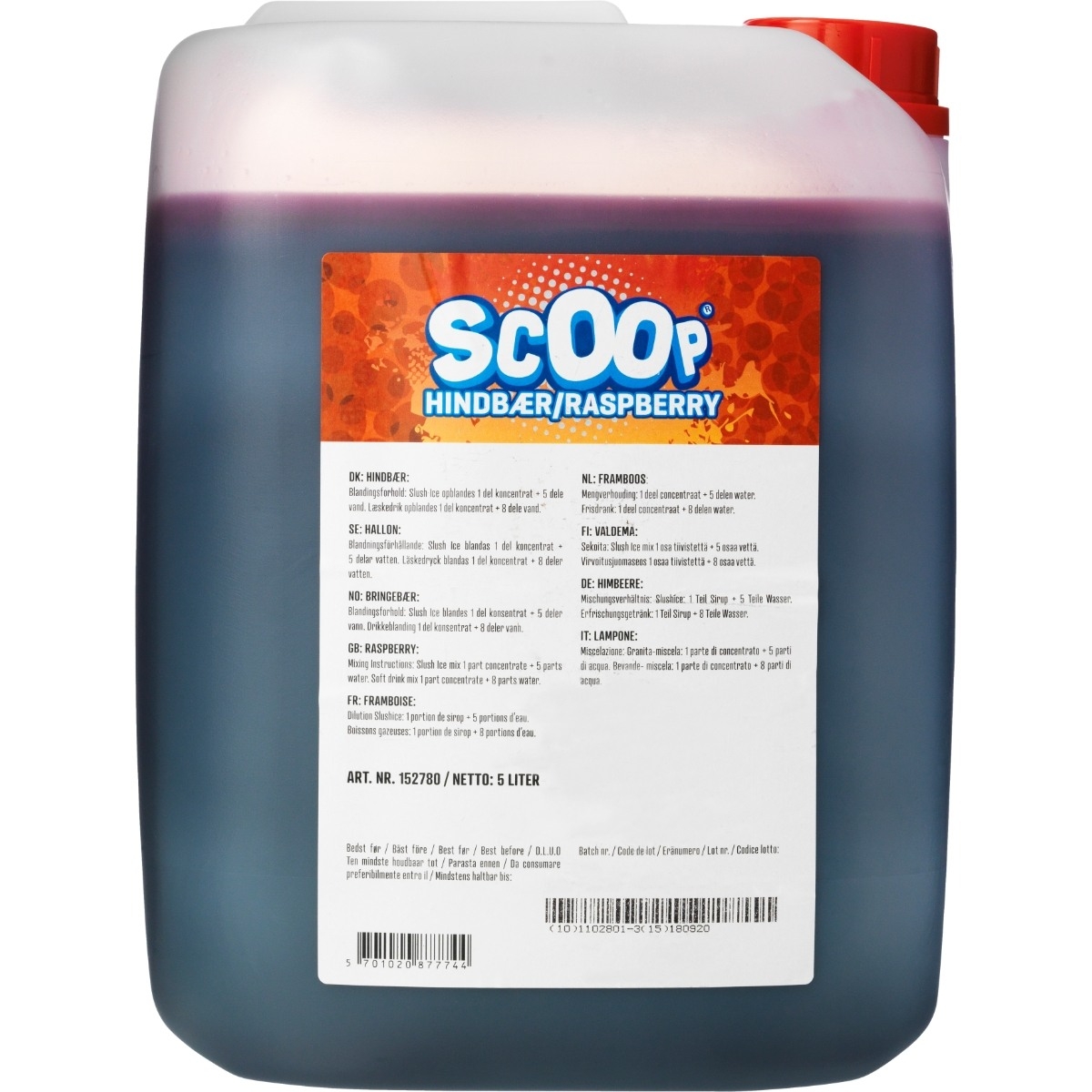Scoop Hallon slush koncentrat 5L