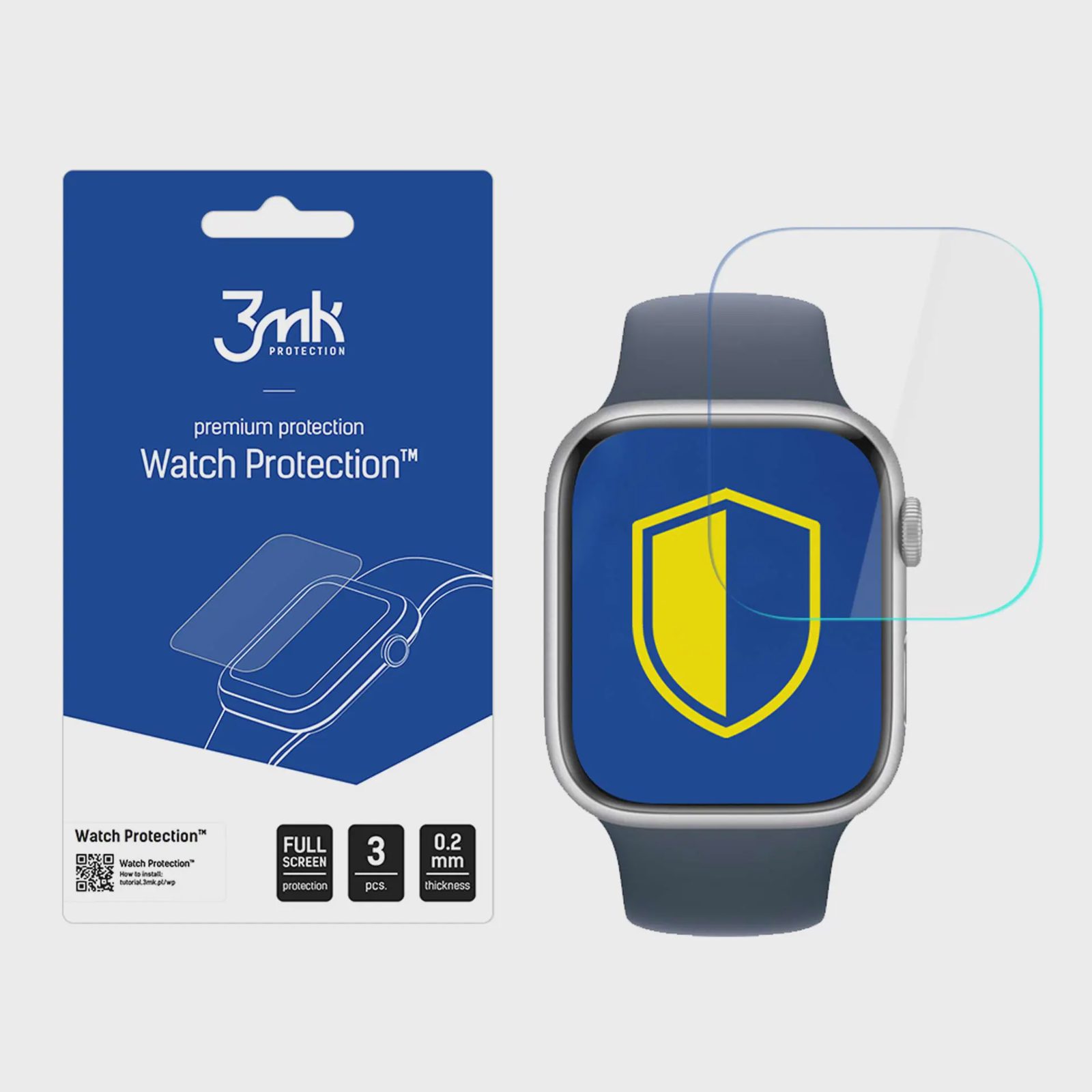 3mk Watch Protection ARC-skyddsfilm för Apple Watch 10 42 mm