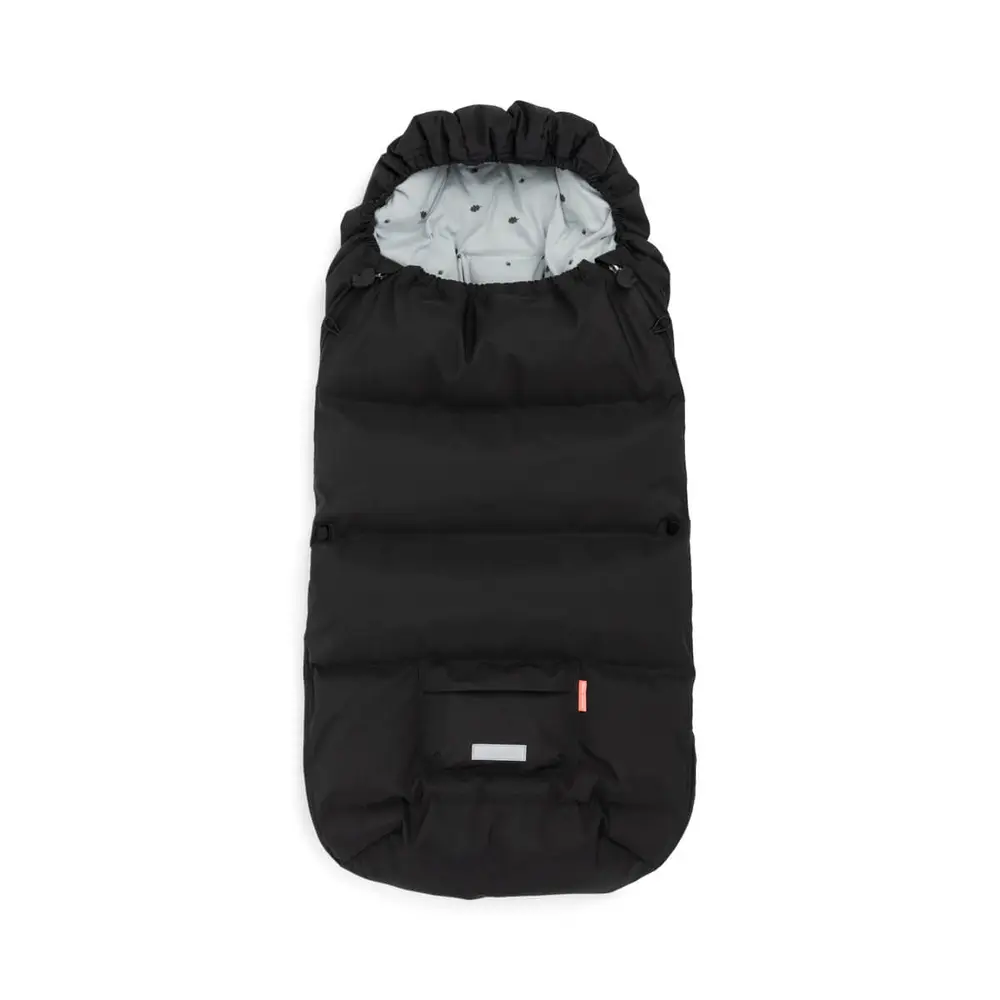 Done by Deer - Footmuff Winter - Black - 105 x 51 x 5 cm