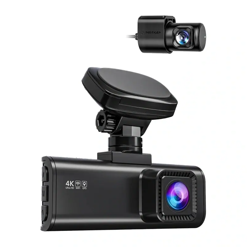 REDTIGER F7N Pro WiFi 4K + 1080p bilkamera, bild 2