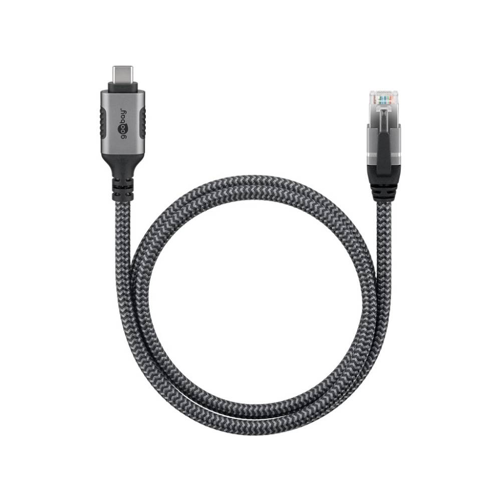 Nätverkskabel med USB-anslutning USB-C 2 m, bild 3