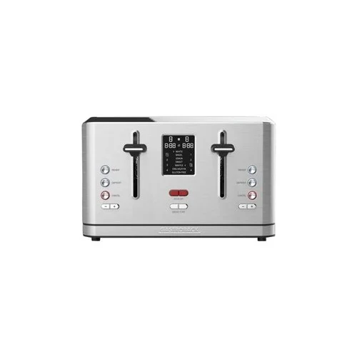 Gastroback Design Digital 4S, 4 skivor, Rostfritt stål, Knappar, LCD, CE, 1900 W