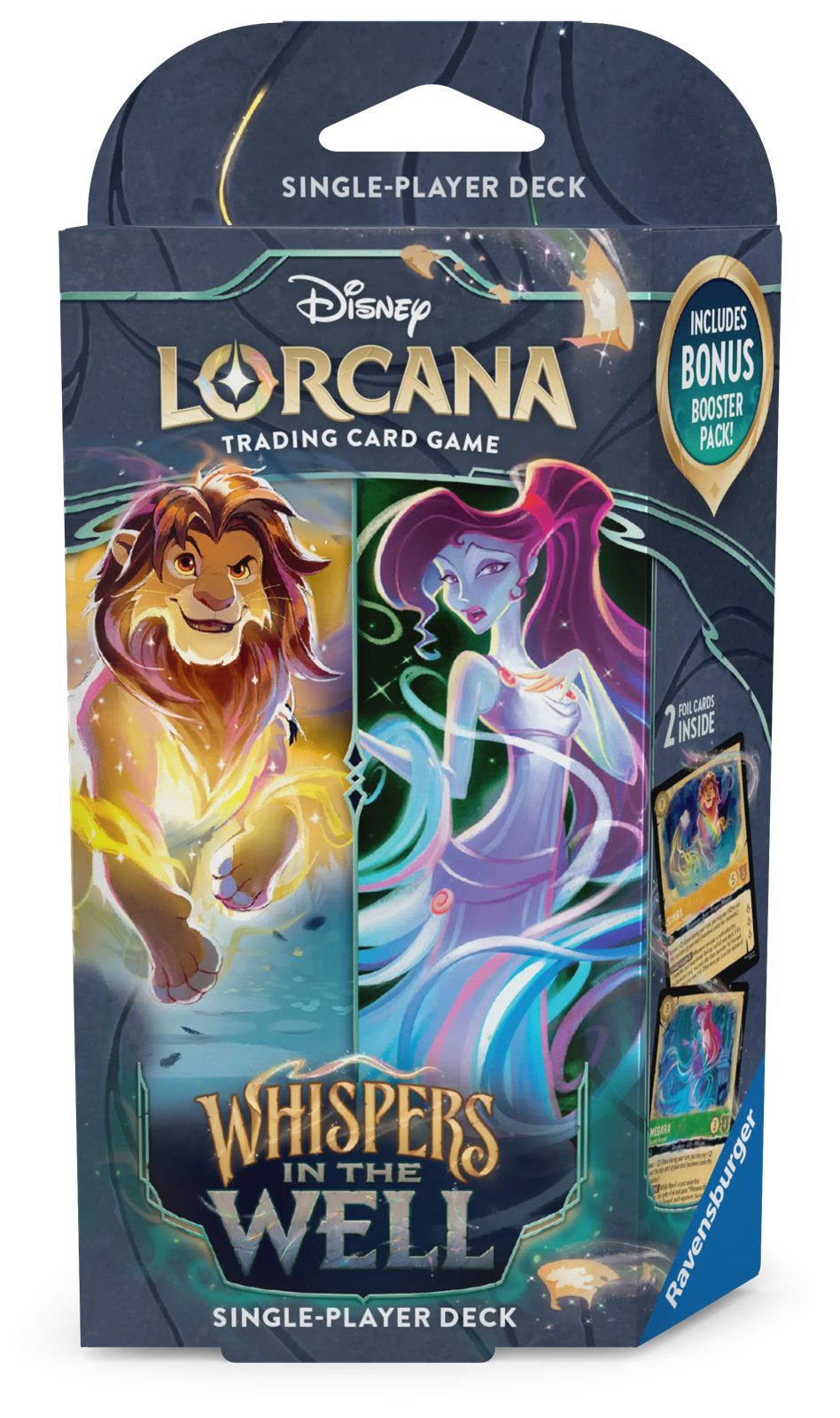 Disney Lorcana: Whispers in the Well Starter Deck - Simba & Megara