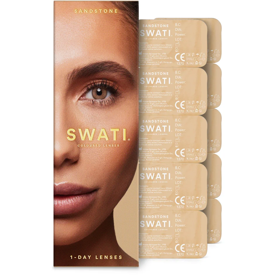 SWATI Cosmetics Coloured Lenses Sanstone 1-Day Lenses 1-Day Lenses