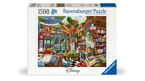 Ravensburger Pussel: Disney Bookstore of Wonders 1500 Bitar, bild 3