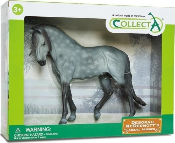 CollectA 89555 andalusisk hingst mörk skimmelig grå häst