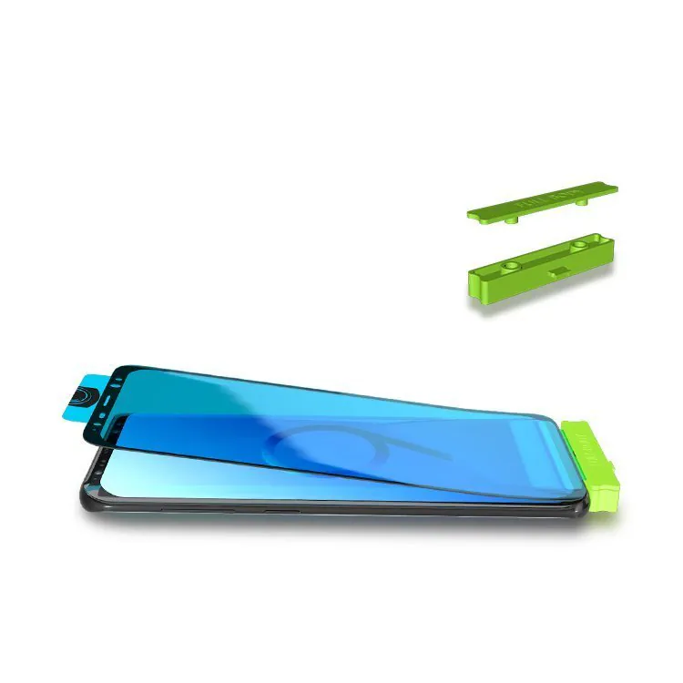 3D Edge Nano Flexi Glass Hybrid Full Screen Protector med ram för Xiaomi Mi 11 transparent, bild 3