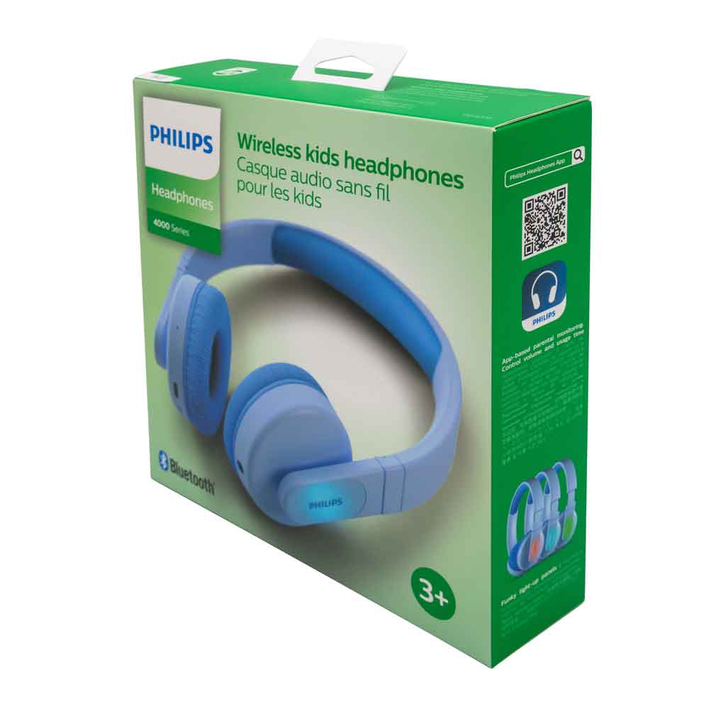 Philips K4206 Bluetooth Hörlurar, blå, bild 3