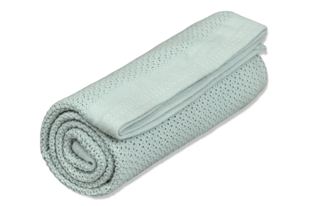 Vinter & Bloom Filt Soft Grid Sage Green