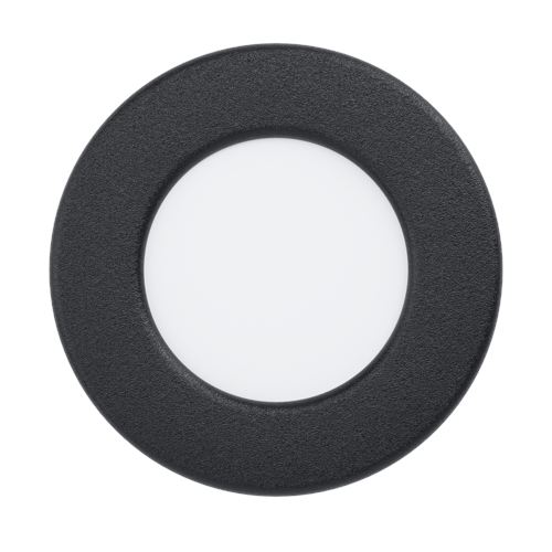 EGLO FUEVA 5 Infälld LED-spot Ø86mm – Svart, 2.7W, 330lm
